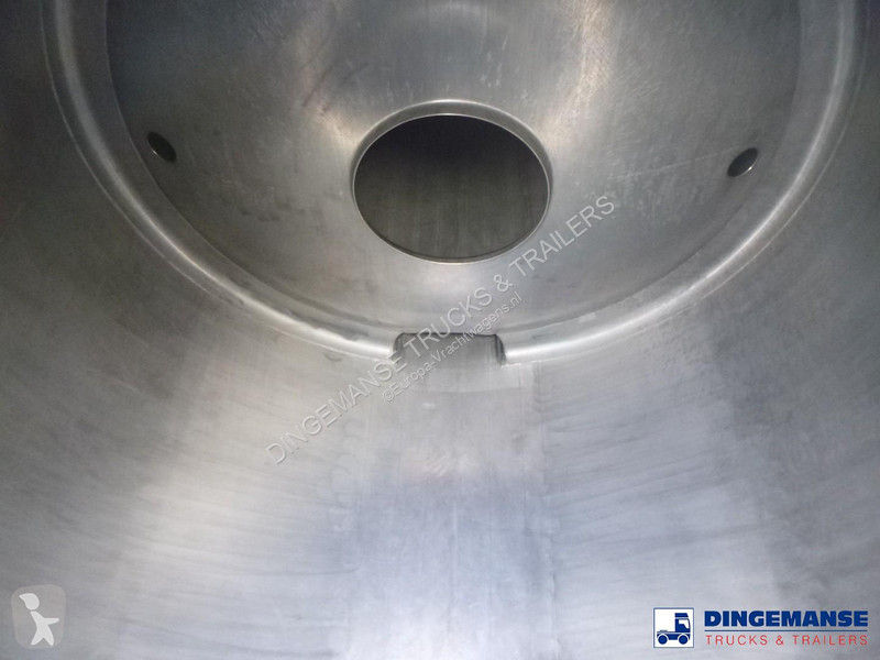 LAG Chemical tank inox L4BH 32.5 m3 / 3 comp...