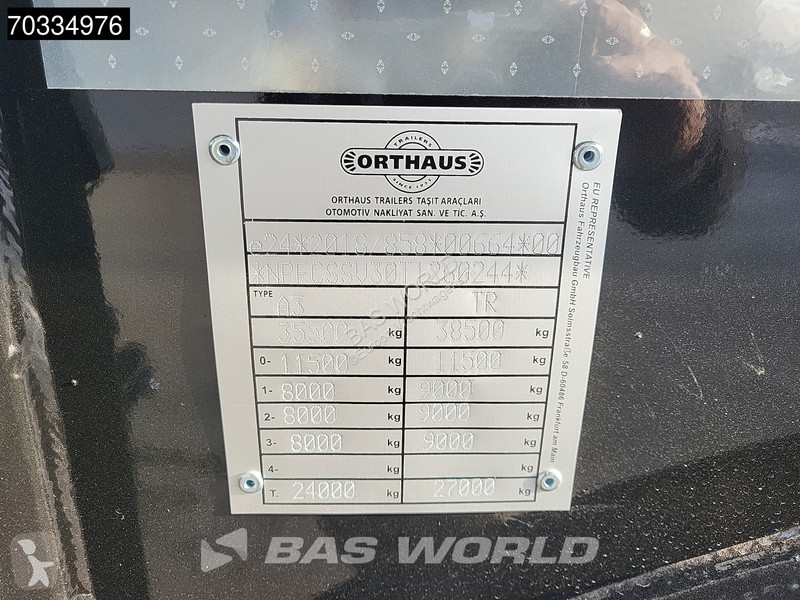 Orthaus A3 3 axles NEW Lift Axle 20ft 25ft Tank...