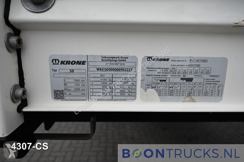 Krone COIL LINER | LIFT AXLE * PALLET BOX * NL...