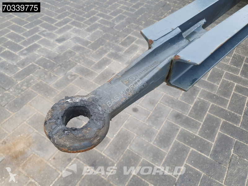 Félpótkocsi  BMA 27/12 Open Lift+Steering Axle SAF