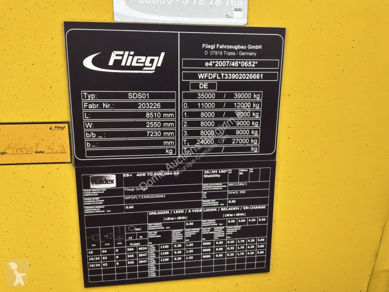 Fliegl SDS01 semi-trailer
