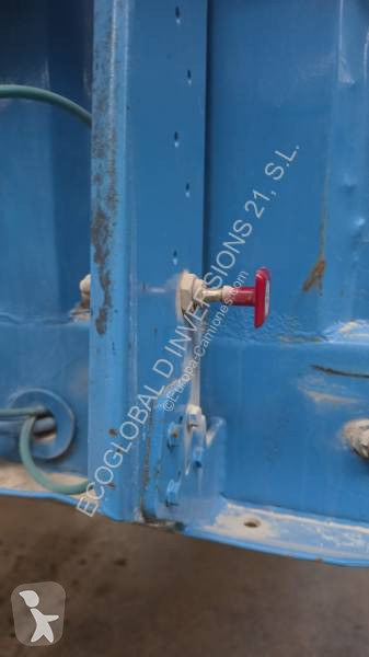 Sættevogn Fruehauf T34C con laterales abatibles...
