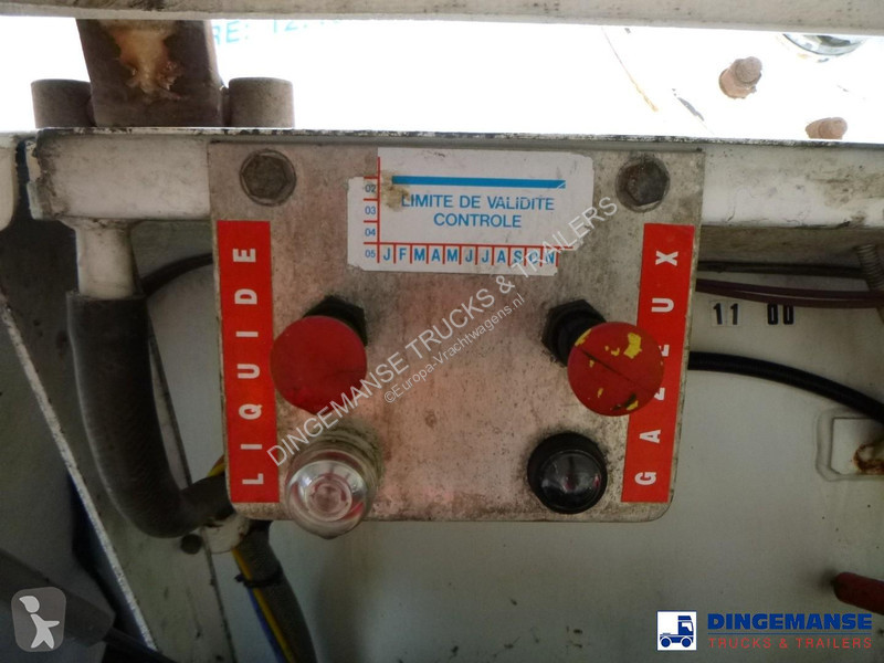 Oplegger Robine Gas tank steel 49.5 m3 / 1 comp...