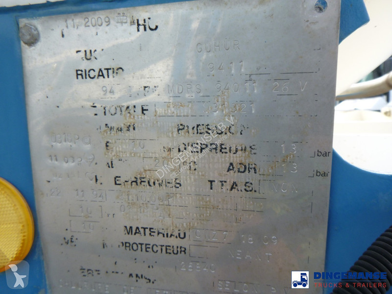 Semiremorca Guhur Low-pressure gas tank steel...