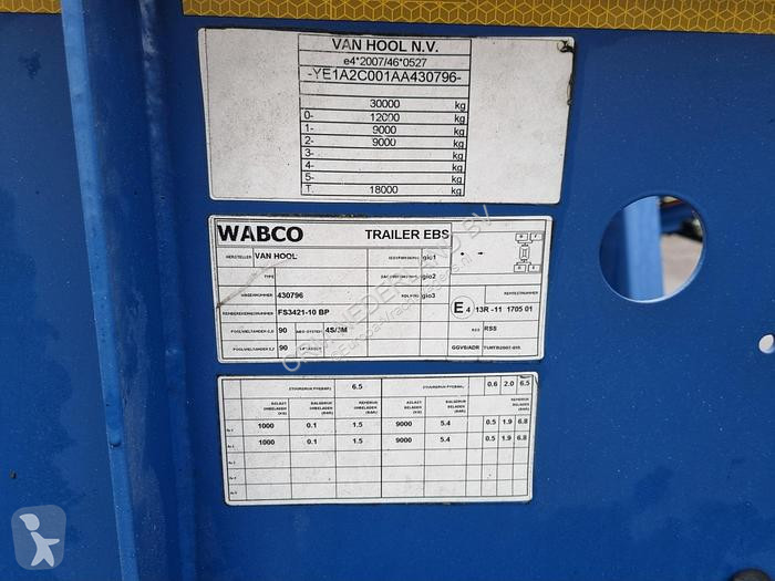 Semi reboque Van Hool A2C001 | container...