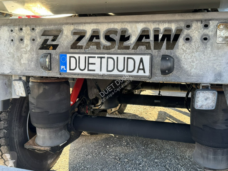 Semitrailer Zasław D-653A Mulda Stalowa Hardox 30m