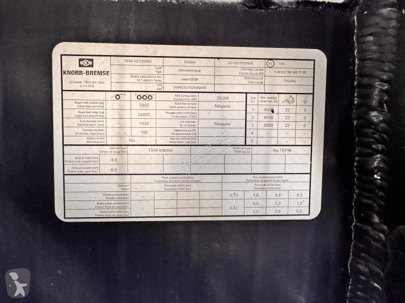 Oplegger Caldal  BCG-37-R/N