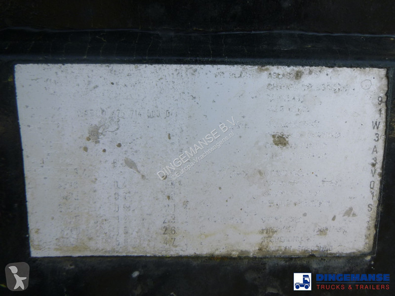 Semiremorca LAG Chemical tank inox 30 m3 / 1 comp