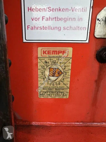 Semiremorca Kempf SKM 35/3 Hardox 31 m³ Lift...