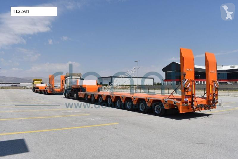 Semiremorca Donat 8 axle lowbed with hydraulic...