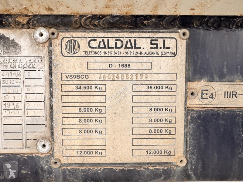 Oplegger Caldal  BCG-38-R/N
