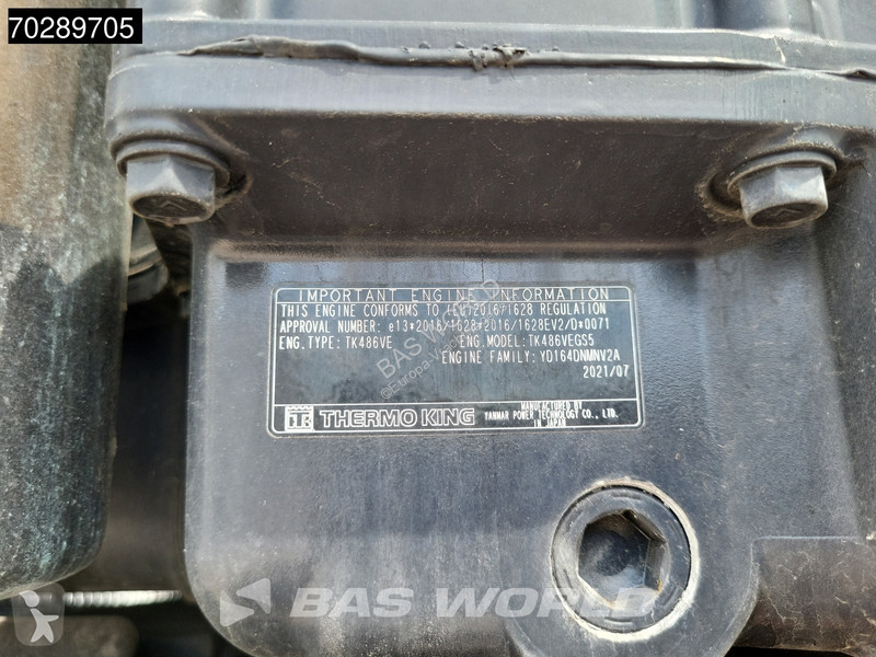 Semitrailer Chereau Thermo King A400 3 axles...