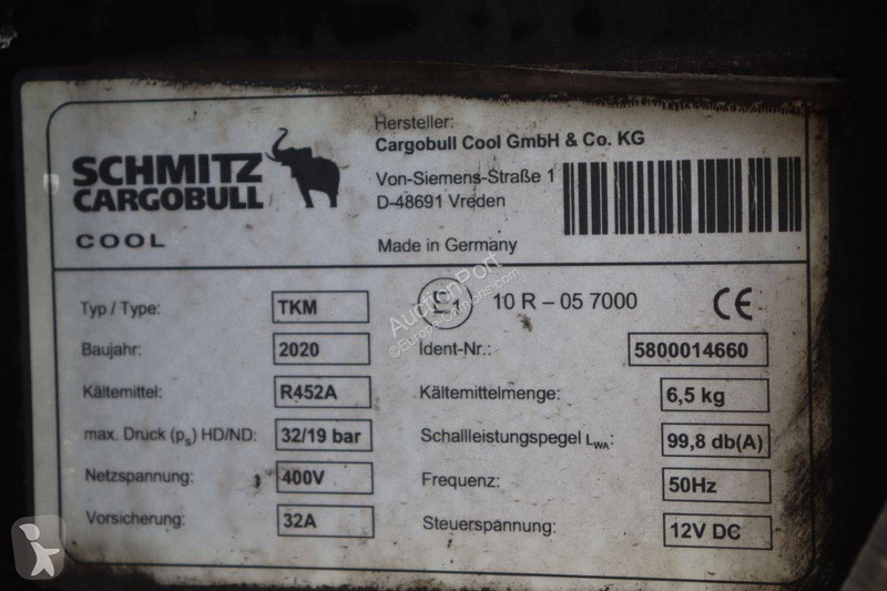 Oplegger Schmitz Cargobull SCB*S3B