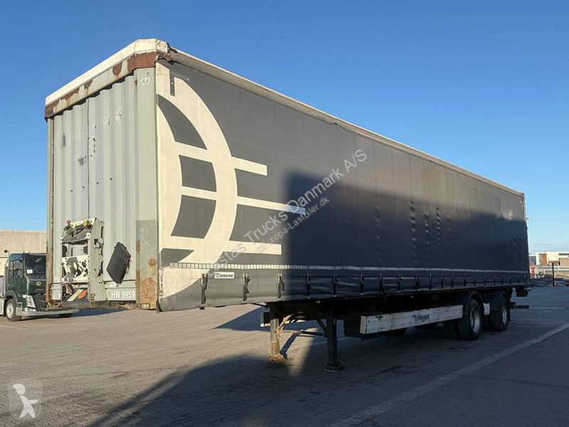 نصف مقطورة Krone Curtainsider / Planenauflieger