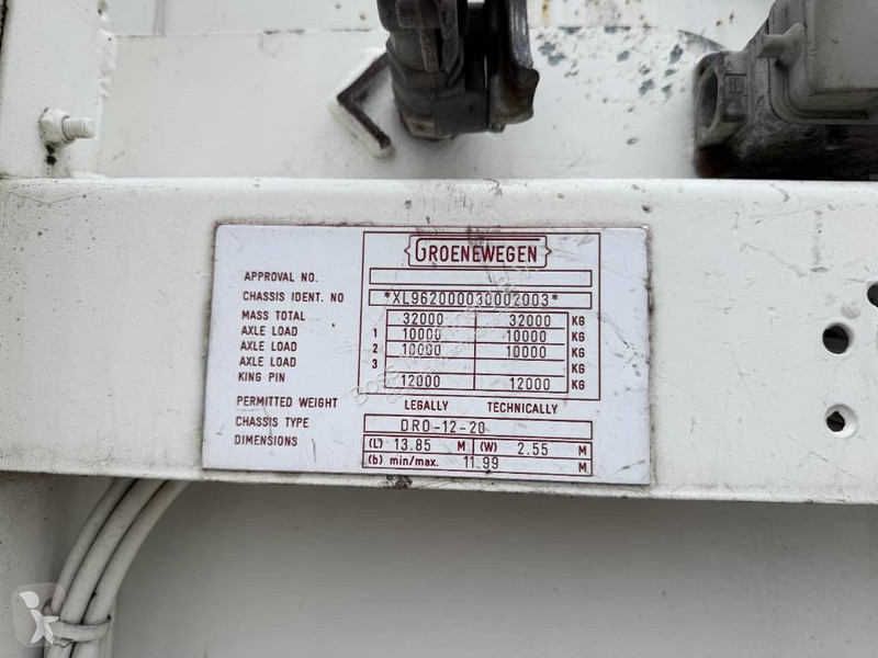 Oplegger Groenewegen DRO-12-20 B - Tailgate /...