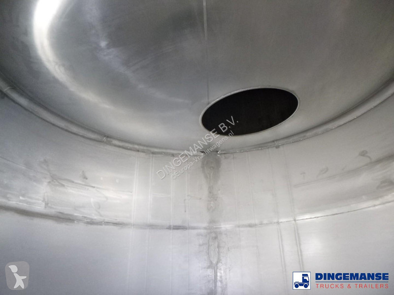 Félpótkocsi  Chemical tank inox 37.5 m3 / 1...