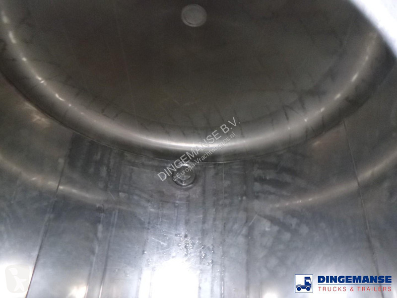 نصف مقطورة Van Hool Food tank inox 62 m3 / 3 comp