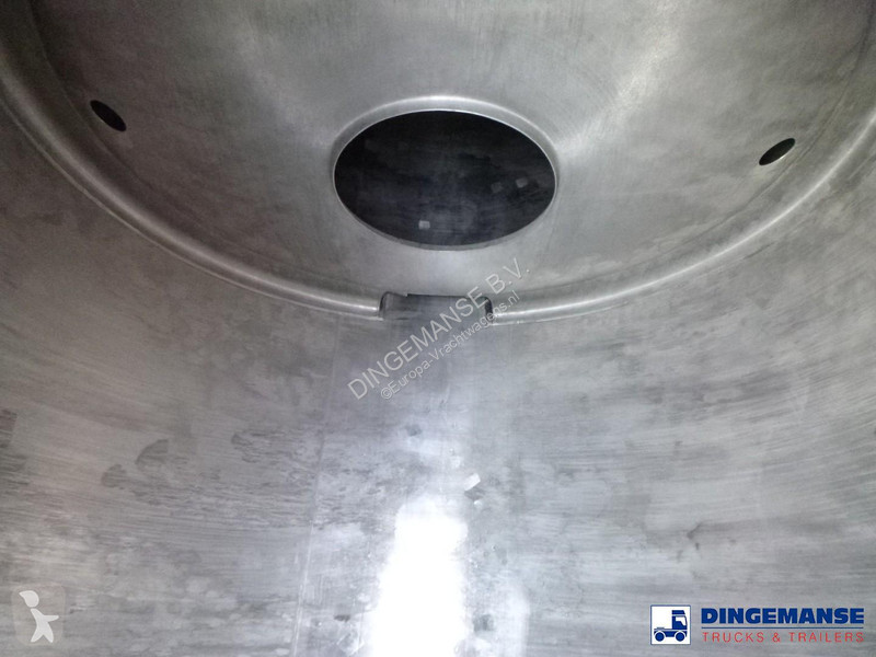 نصف مقطورة Burg Chemical tank inox L4BH 30 m3 /...
