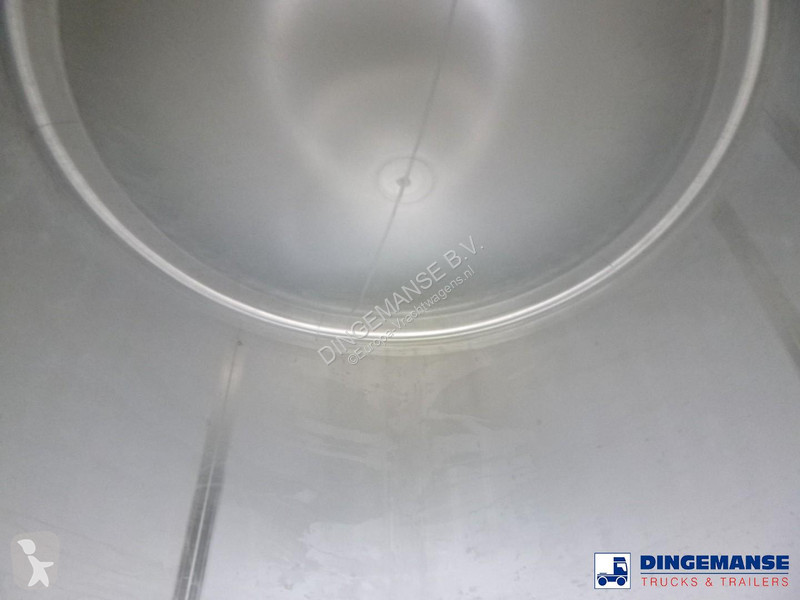 نصف مقطورة LAG Food tank inox 32m3 / 3 comp +...