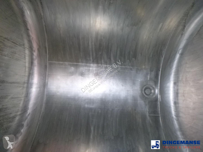 نصف مقطورة Burg Chemical tank inox L4BH 32.5 m3...