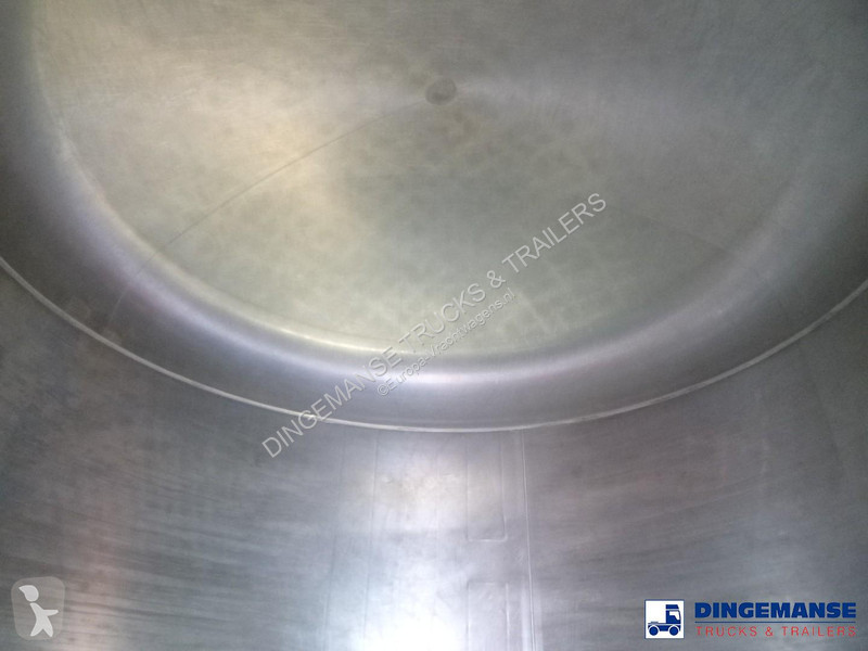 نصف مقطورة Burg Chemical tank inox L4BH 32.5 m3...
