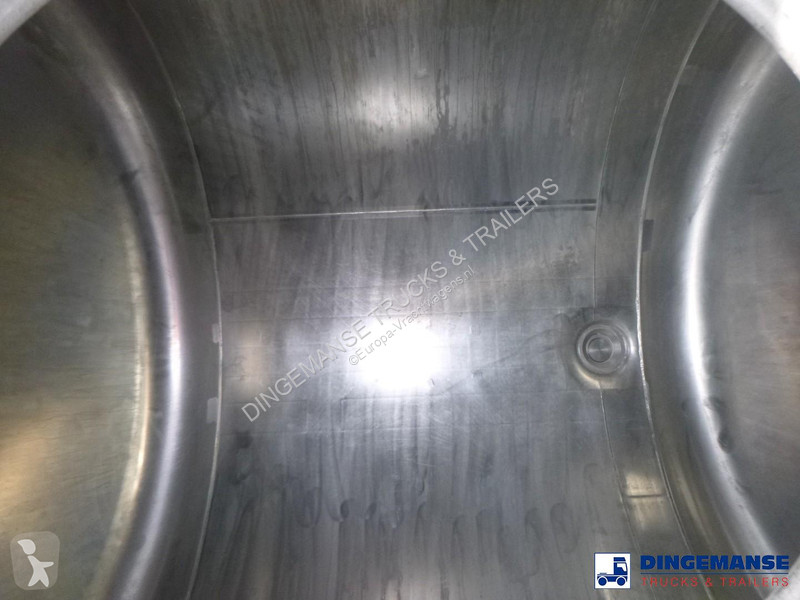 نصف مقطورة Burg Chemical tank inox L4BH 32.5 m3...