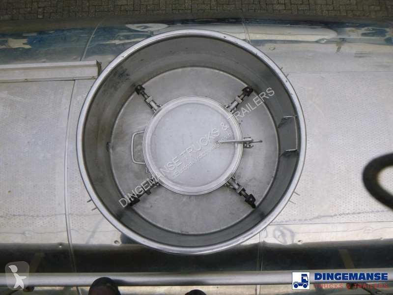 نصف مقطورة Magyar Chemical tank inox L4BH 32.9...