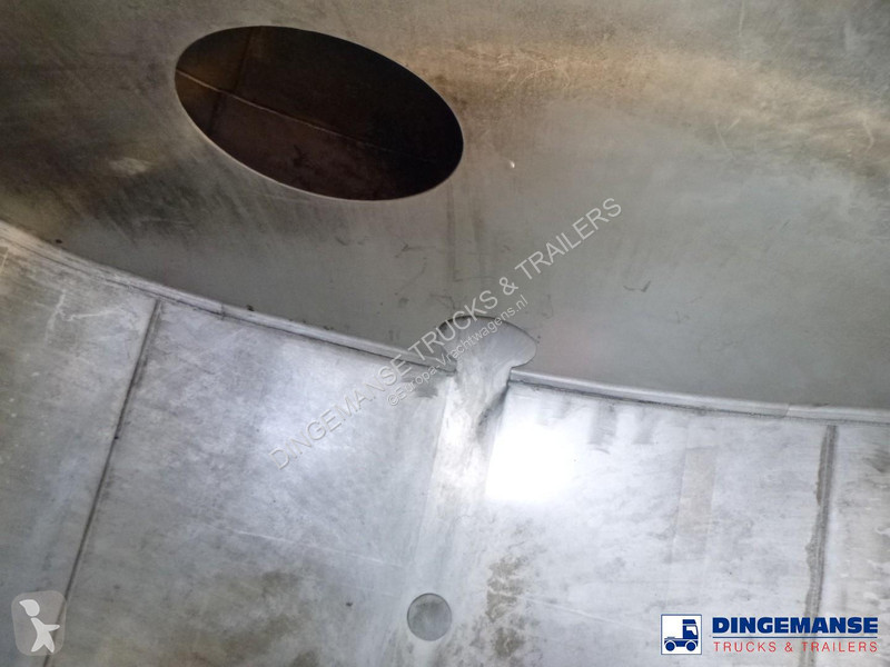 Semi remorque  Fuel tank alu 37 m3 / 2 comp