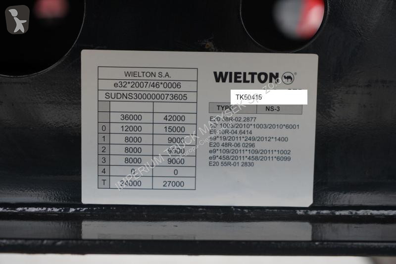 Полуприцеп Wielton FIRANKA / VARIOS / 2x OŚ...