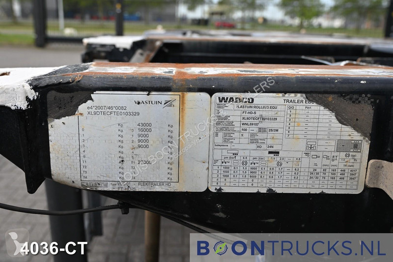 Oplegger D-TEC FLEXITRAILER HD 2x20-30-40-45ft...