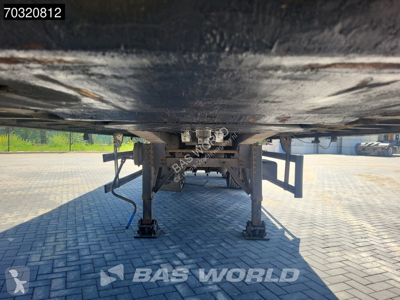 نصف مقطورة Groenewegen DRO-12-20B 2 axles Lift...