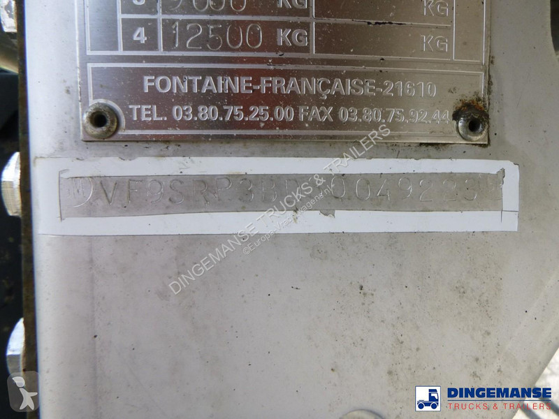 نصف مقطورة Magyar Chemical tank inox L4BH 22.5...