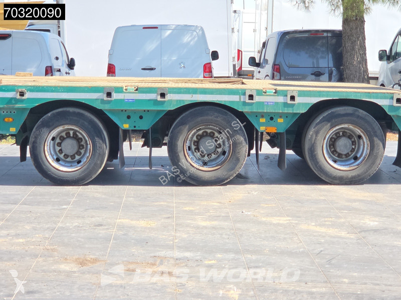 نصف مقطورة  Semiremolque Eje direccional Rampas