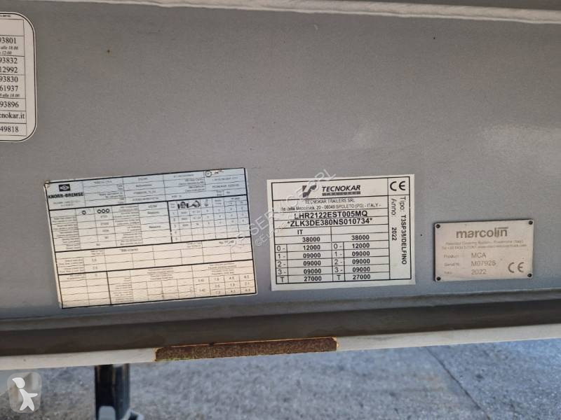 نصف مقطورة Tecnocar T3SP38 Delfino AL11500 C da...