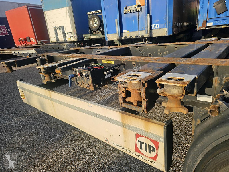 نصف مقطورة Krone / REAR SLIDER / DUTCH CHASSIS...