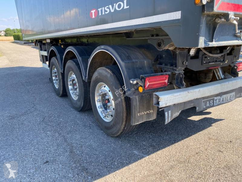نصف مقطورة Tisvol A-910220-EALE30 endommagé