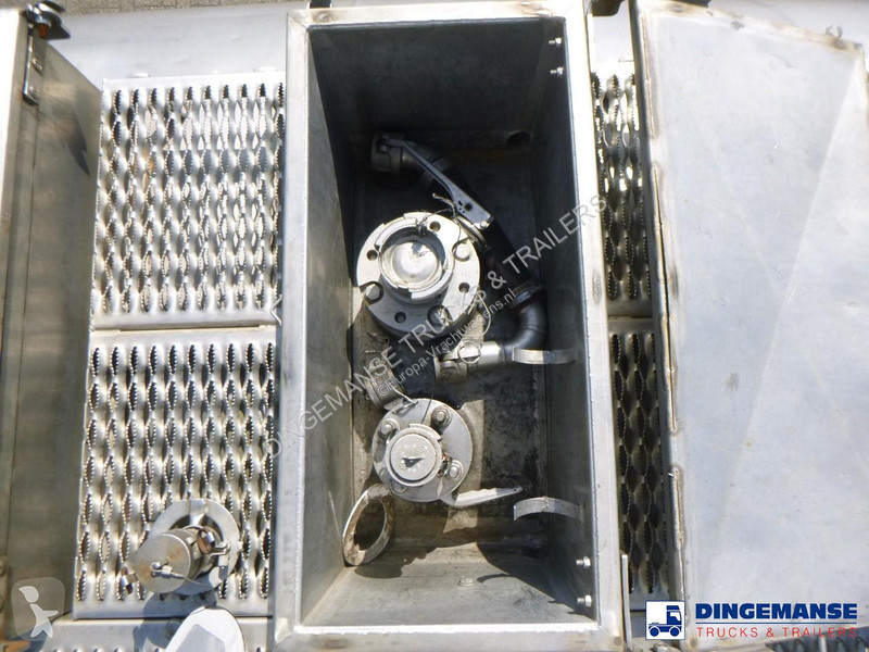 نصف مقطورة Magyar Chemical tank inox 33 m3 / 1...