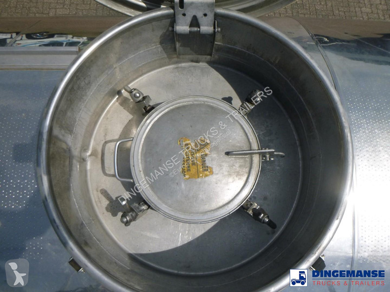 نصف مقطورة Magyar Chemical tank inox L4BH 32.5...