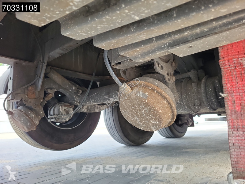 نصف مقطورة Knapen K600 Side Doors 10MM Lift Axle