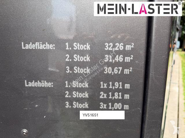 نصف مقطورة Finkl ANDERE  3 + 4 Stock/ Hubdach /...