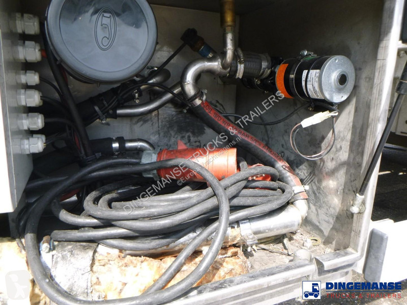 نصف مقطورة Van Hool Food tank inox 28 m3 / 1 comp