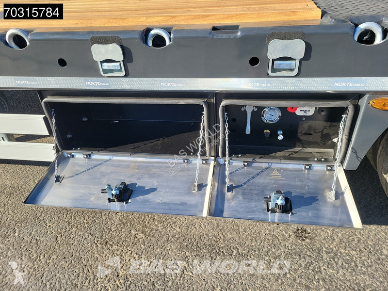 نصف مقطورة  NKTL3 NEW Lift + Steering Axle Ramps