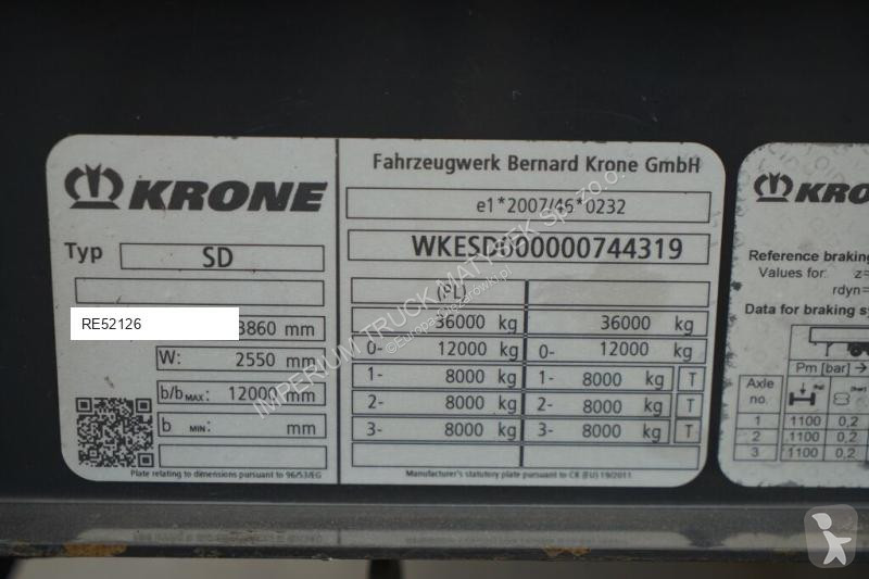 Напівпричіп Krone FIRANKA / MEGA / DACH...