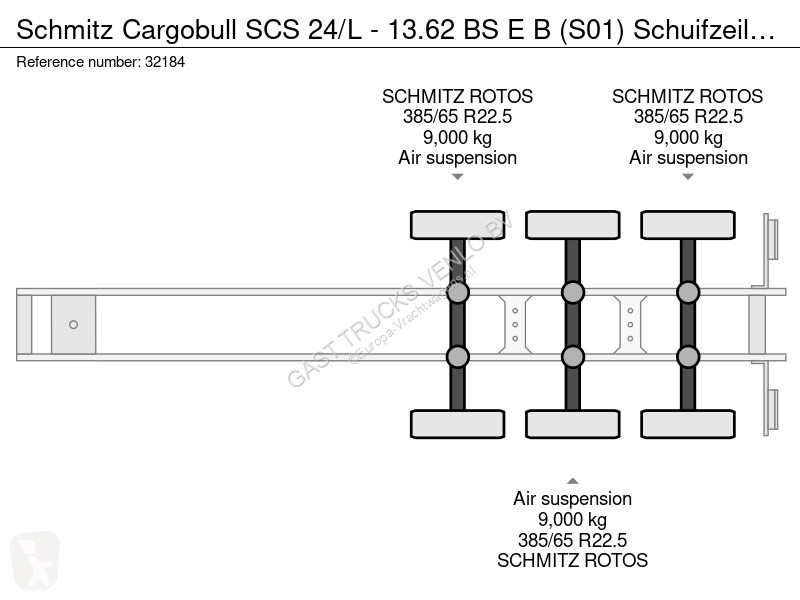 Semirremolque Schmitz Cargobull 24/L - 13.62 BS...