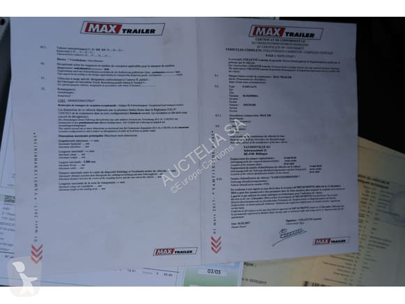 Semirremolque MAX Trailer Max 100
