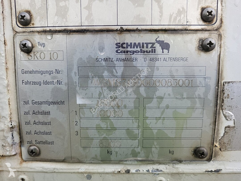 Полуприцеп Schmitz Cargobull 10