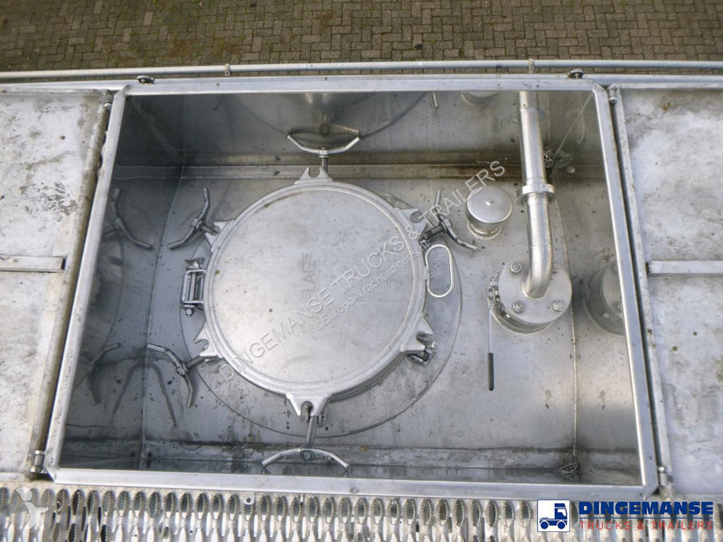 LAG Chemical tank inox L4BH 32.5 m3 / 3 comp...