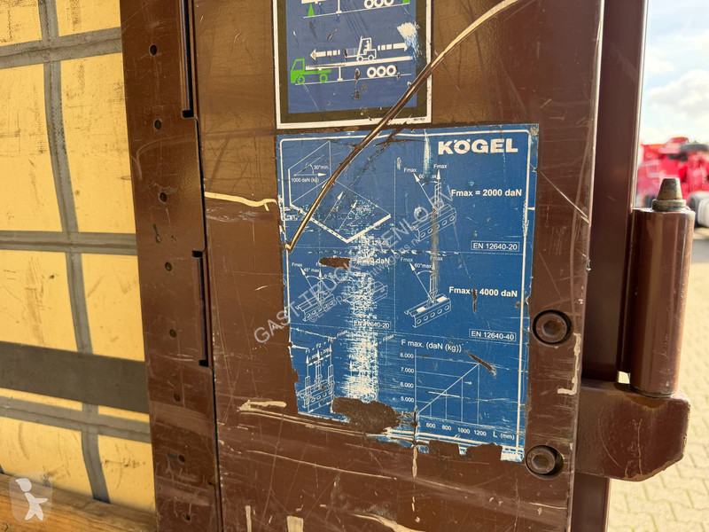 Kögel Schufzeil -dak / Lift-As / APK 03-2027...