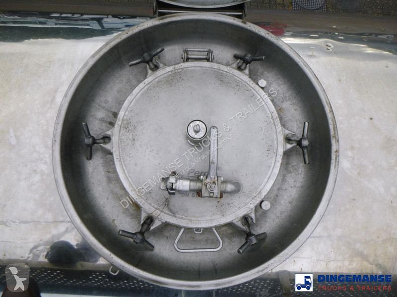 Oplegger Maisonneuve Chemical tank inox 34.6 m3...