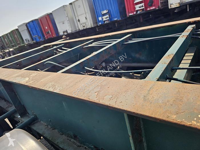 Oplegger Flandria 2 AXLE 20 FT CHASSIS STEEL...